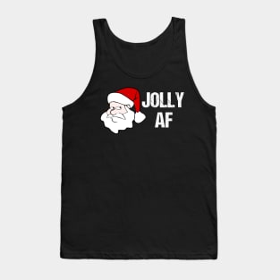 Funny Christmas Gifts Santa Joily AF Tank Top